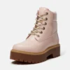 Bota de plataforma impermeável Stone Street de 15 cm para mulher