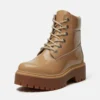 Bota de plataforma impermeável Stone Street de 15 cm para mulher