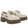 Bota de plataforma Stone Street “Nubuck Branco Sujo”