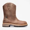 Bota de trabalho impermeável Ashlar Pull-on com biqueira de liga para mulher Bota de trabalho impermeável Ashlar Pull-on com biqueira de liga para mulher