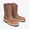 Bota de trabalho impermeável Ashlar Pull-on com biqueira de liga para mulher Bota de trabalho impermeável Ashlar Pull-on com biqueira de liga para mulher
