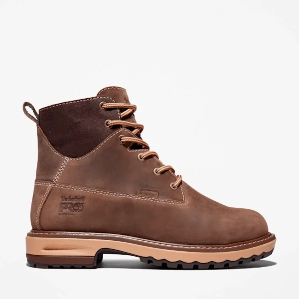 Bota de trabalho impermeável Hightower 6 com biqueira de liga metálica para mulher Bota de trabalho impermeável Hightower 6 com biqueira de liga metálica para mulher