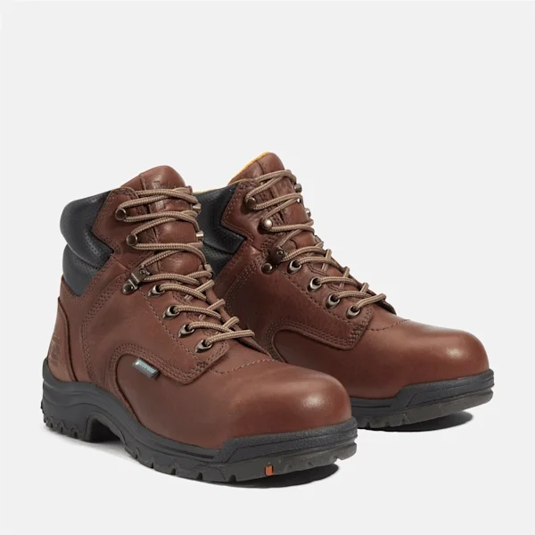Bota de trabalho impermeável Titan™ 6 com biqueira de liga metálica para mulher Bota de trabalho impermeável Titan™ 6 com biqueira de liga metálica para mulher