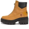 Bota Everleigh com fecho frontal “Trigo Nubuck”