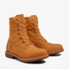 Bota feminina Timberland® com forro quente e fecho enrolável Bota feminina Timberland® com forro quente e fecho enrolável