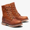 Bota feminina Timberland® com forro quente e fecho enrolável Bota feminina Timberland® com forro quente e fecho enrolável