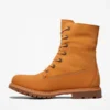 Bota feminina Timberland® com forro quente e fecho enrolável Bota feminina Timberland® com forro quente e fecho enrolável