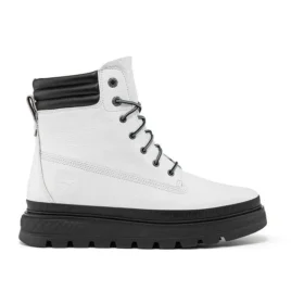 Bota GreenStride Ray City à prova de água com corte largo “Branco de grão integral” Bota GreenStride Ray City à prova de água com corte largo “Branco de grão integral”