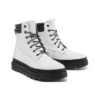 Bota GreenStride Ray City à prova de água com corte largo “Branco de grão integral”