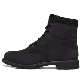Bota impermeável Campton de 15 cm com corte estreito “Nubuck Preto”