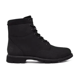 Bota impermeável Campton de 15 cm com corte estreito “Nubuck Preto”
