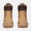 Bota impermeável de 15 cm em couro envernizado Premium para mulher Bota impermeável de 15 cm em couro envernizado Premium para mulher