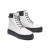 Bota impermeável GreenStride Ray City “White Full Grain”