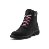Bota impermeável Lucia Way de 6-Inch Boot com pingente “Nubuck Preto”
