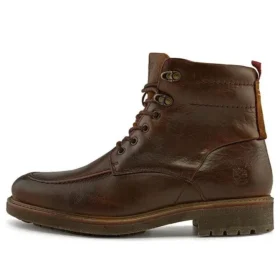 Bota impermeável Oakrock “Castanho Médio Full Grain”