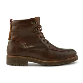 Bota impermeável Oakrock “Castanho Médio Full Grain”