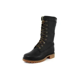 Bota Jayne com polaina impermeável dobrável “Preto”