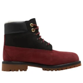 Bota Premium de 6-Inch com pele de carneiro “Syrah Preto”
