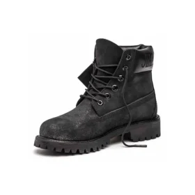 Bota Premium Timberland x Jimmy Choo de 15 cm “Black Glitter”