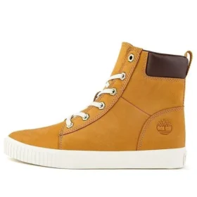 Bota Skyla Bay de 15 cm com corte largo “Trigo Nubuck”