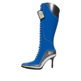 Bota Timberland x Veneda Carter de 14 polegadas com atacadores e fecho “Azul Brilhante”