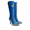Bota Timberland x Veneda Carter de 14 polegadas com atacadores e fecho “Azul Brilhante”