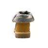 Botas Autênticas Impermeáveis com Ponta Enrolável e Estampado Floral “Trigo Grey”