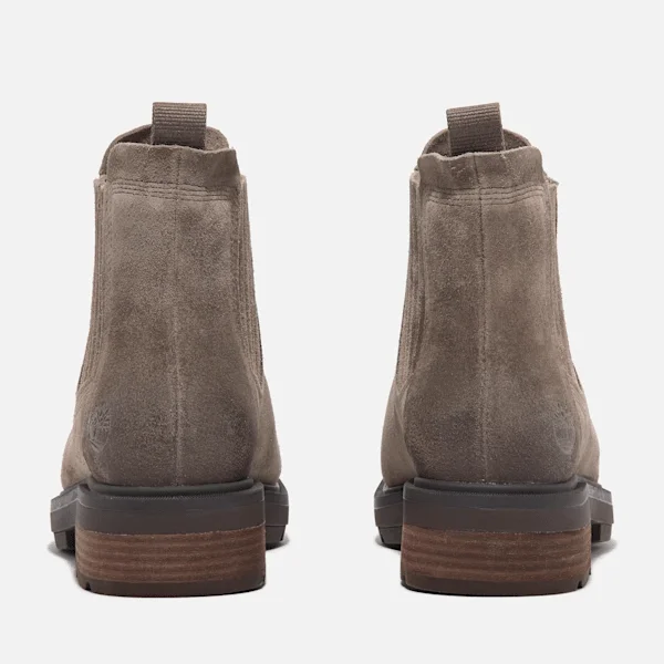 Botas Chelsea Brimfield Mid para mulher – Camurça castanha Botas Chelsea Brimfield Mid para mulher – Camurça castanha