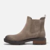 Botas Chelsea Brimfield Mid para mulher – Camurça castanha Botas Chelsea Brimfield Mid para mulher – Camurça castanha