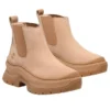Botas Chelsea Roxie Lane “Nubuck Bege Claro”