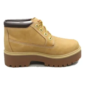 Botas Chukka impermeáveis com atacadores Stone Street “Trigo Nubuck”