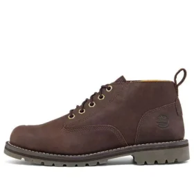 Botas Chukka Impermeáveis de Corte Largo Redwood Falls “Castanho Full Grain”