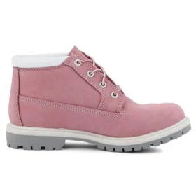 Botas Chukka Impermeáveis Nellie de Corte Largo “Pink Nubuck”