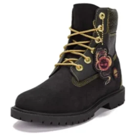 Botas com atacadores de 15 cm para o Ano Novo Lunar “Preto Nubuck”