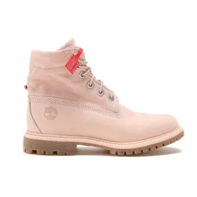 Botas com etiqueta de 6 polegadas “Rosa claro”