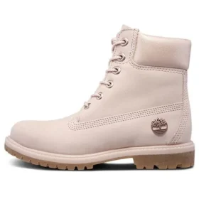 Botas de caminhada com atacadores impermeáveis premium “Rosa claro”