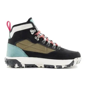 Botas de caminhada GreenStride Motion de 15 cm, impermeáveis, de cano médio, “Nubuck Preto”