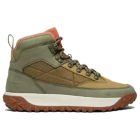 Botas de caminhada impermeáveis GreenStride Motion 6 “Nubuck Verde Escuro”