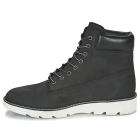 Botas de caminhada Keely Field de 15 cm “Nubuck Preto”