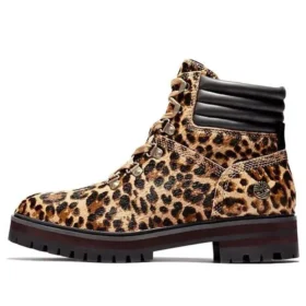 Botas de caminhada London Square Mid “Padrão Leopardo Castanho”