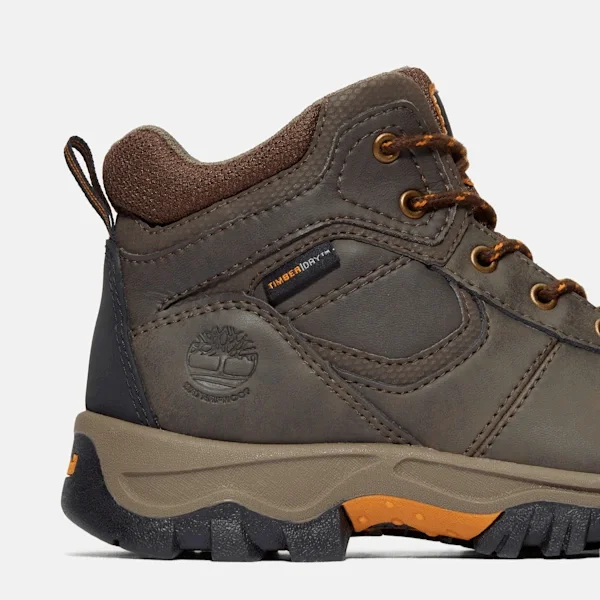 Botas de caminhada Mt. Maddsen para jovens – Castanho escuro de grão integral Botas de caminhada Mt. Maddsen para jovens – Castanho escuro de grão integral