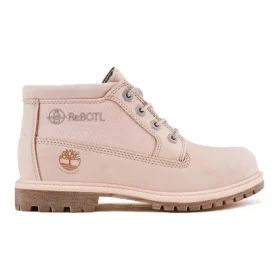 Botas de cano curto impermeáveis Nellie Chukka ReBOTL “Rosa claro”