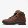 Botas de couro Euro Hiker para homem – Castanho