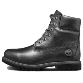 Botas de couro impermeáveis Heritage Premium de 15 cm em tom de peltre “Preto”