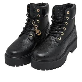 Botas de plataforma impermeáveis Stone Street de 15 cm “Preto”