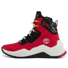 Botas de Sapatilhas Madbury com Zíper Lateral “Red Nubuck”