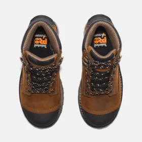 Botas de trabalho Boondock de 6-Inch com biqueira composta para mulher – Castanho