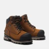 Botas de trabalho Boondock de 6-Inch com biqueira composta para mulher – Castanho