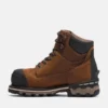 Botas de trabalho Boondock de 6-Inch com biqueira composta para mulher – Castanho