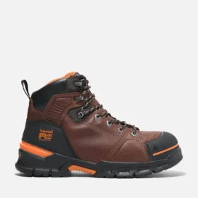 Botas de trabalho Endurance Ev Comp-Toe para homem – Castanho teca/laranja Botas de trabalho Endurance Ev Comp-Toe para homem – Castanho teca/laranja